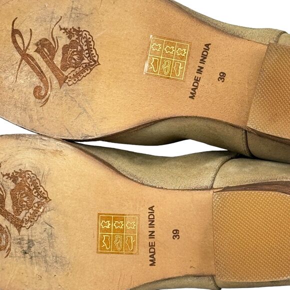 Free People Boots Women's Charm Double V Cutout Brown Suede Ankle Booties 39 8.5 - Picture 8 of 11